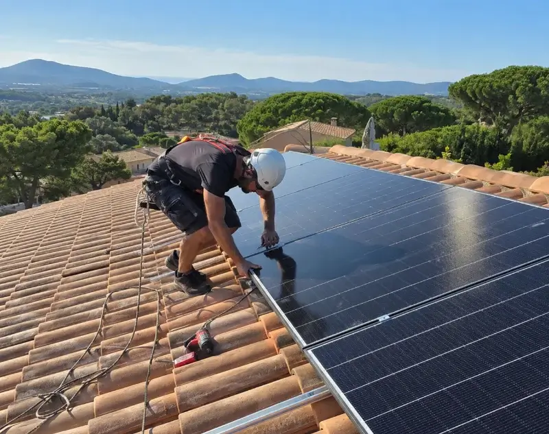Installateur panneaux solaires Saint-Simon-de-Bordes — pose photovoltaïque sur toiture