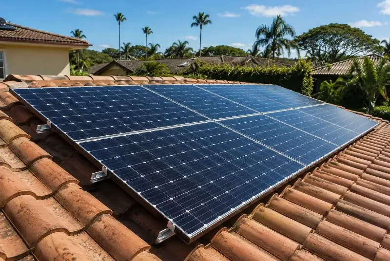 Installation de panneaux solaires à Saint-Simon-de-Bordes
